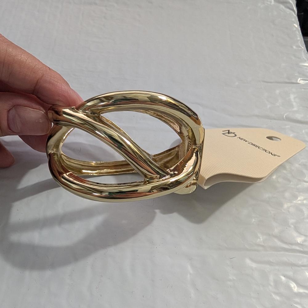 New Directions Gold Sculptural Bracelet